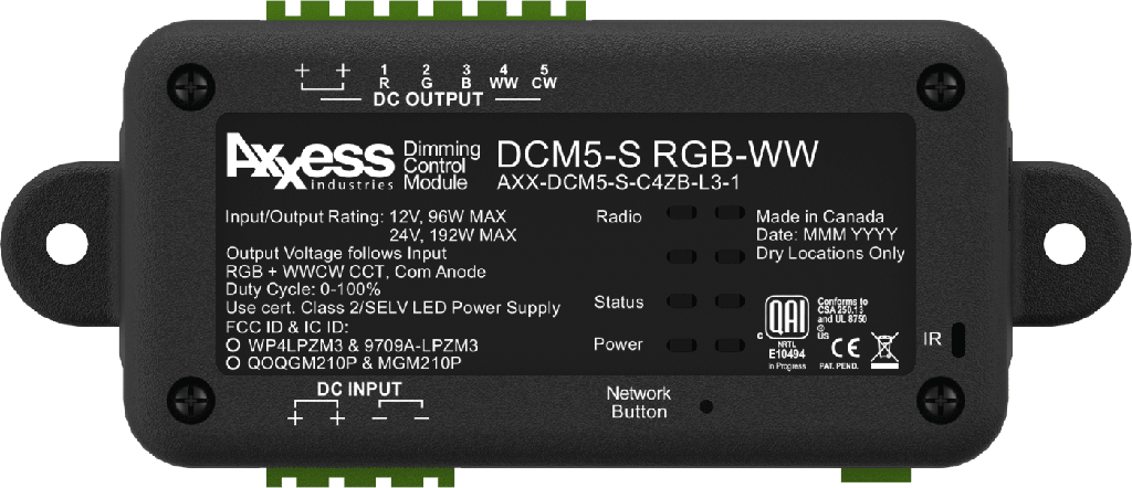 Axxess Low Voltage 5-Channel Dimming Control Module